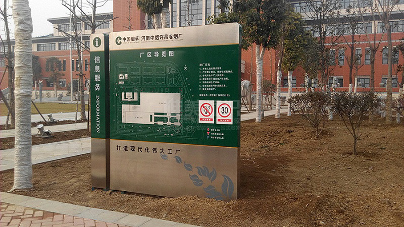 工業(yè)園區(qū)戶外導覽圖