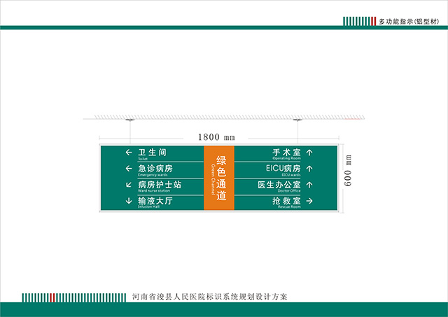 醫(yī)院室內多功能指示牌