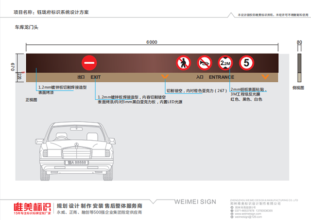房地產(chǎn)地下車庫(kù)吊牌